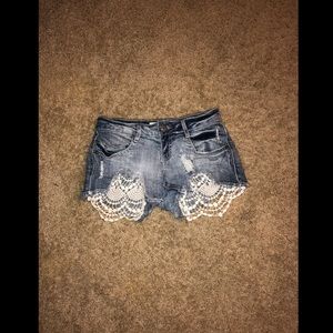 Jean shorts